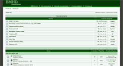 Desktop Screenshot of forum.bmhd.cz
