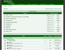 Tablet Screenshot of forum.bmhd.cz